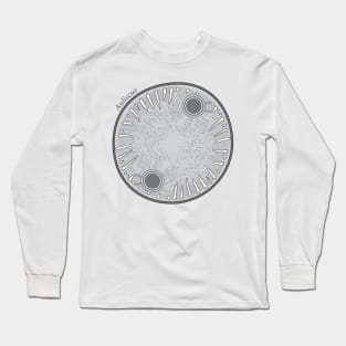 Diatom - Auliscus (scientific) Long Sleeve T-Shirt
